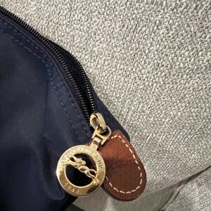 Navy Blue Longchamp Tote Bag